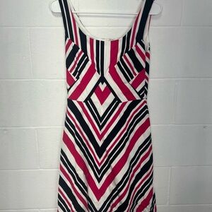 Maurices Black and White A-Line Sundress